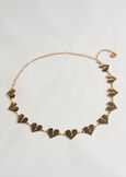 Cintura gioiello Callie con cuori GOLD Donna immagine n. 2