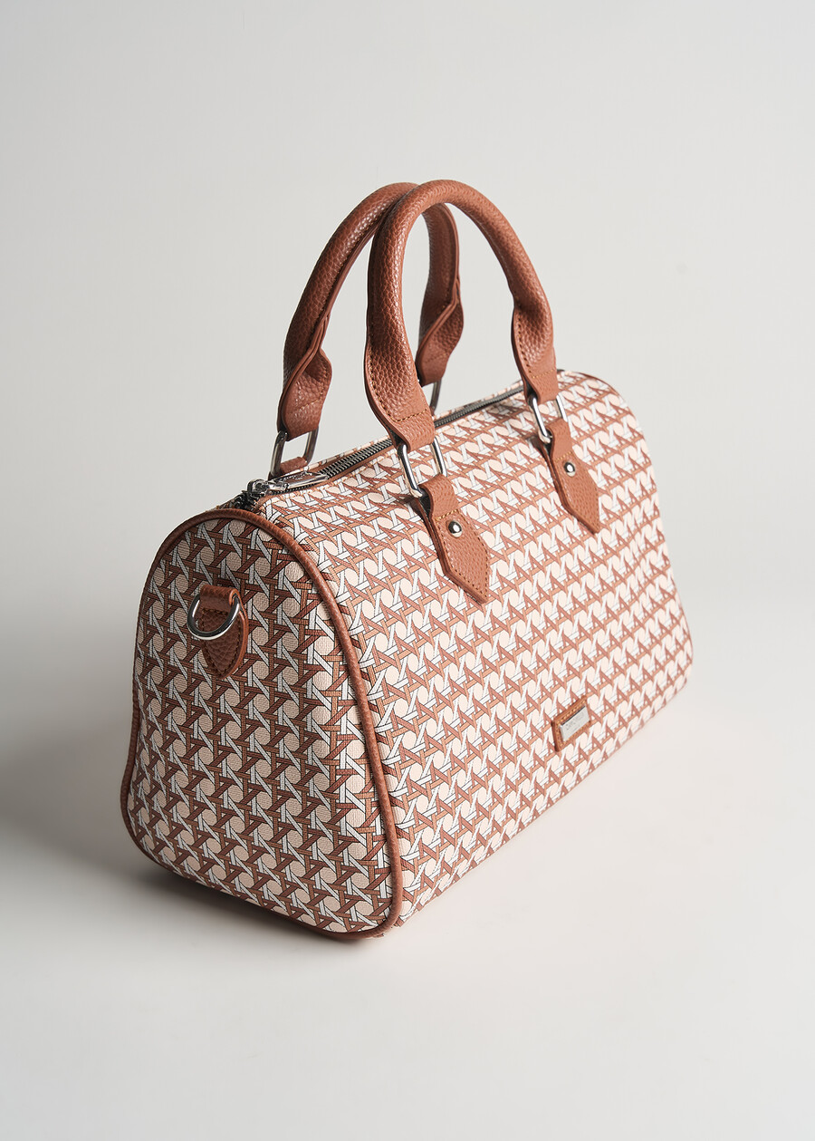 Bauletto Bowl Bag intreccio MARRONE PIGNA Donna , immagine n. 1