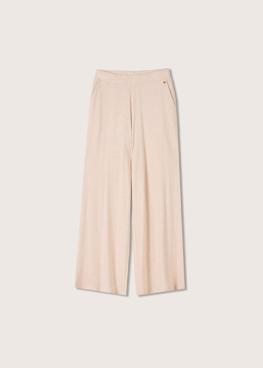 Pantalone Piapia a coste BEIGE CREAM Donna , immagine n. 5