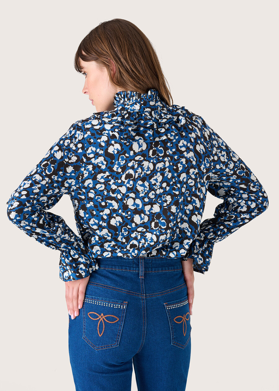 Charon animalier pattern blouse, Woman  , image number 2