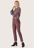 Dominik skinny trousers MARRONE CASTAGNA Woman image number 1
