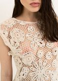 Top Taiger in filo con paillettes BEIGE LIGHT BEIGE Donna immagine n. 2