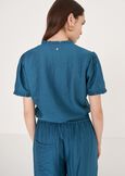 Blusa Babus in viscosa
 MARRONEBLU OTTANIO Donna immagine n. 3