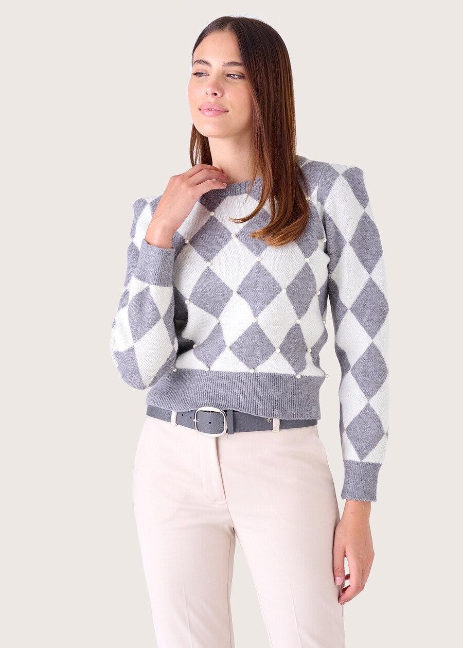 Monny sweater with pearls GRELA Woman , image number 2