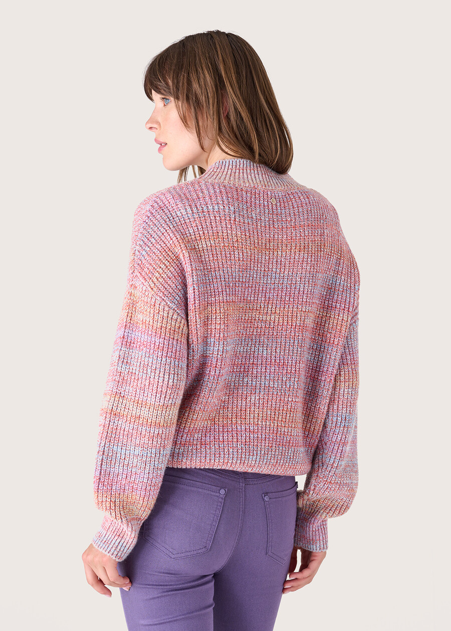 Maglia Madalyn effetto mélange ROSA PETALO Donna , immagine n. 3