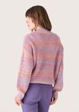 Maglia Madalyn effetto mélange ROSA PETALO Donna immagine n. 3