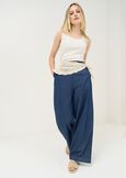 Pantaloni Pagor gamba larga DENIM Donna immagine n. 2