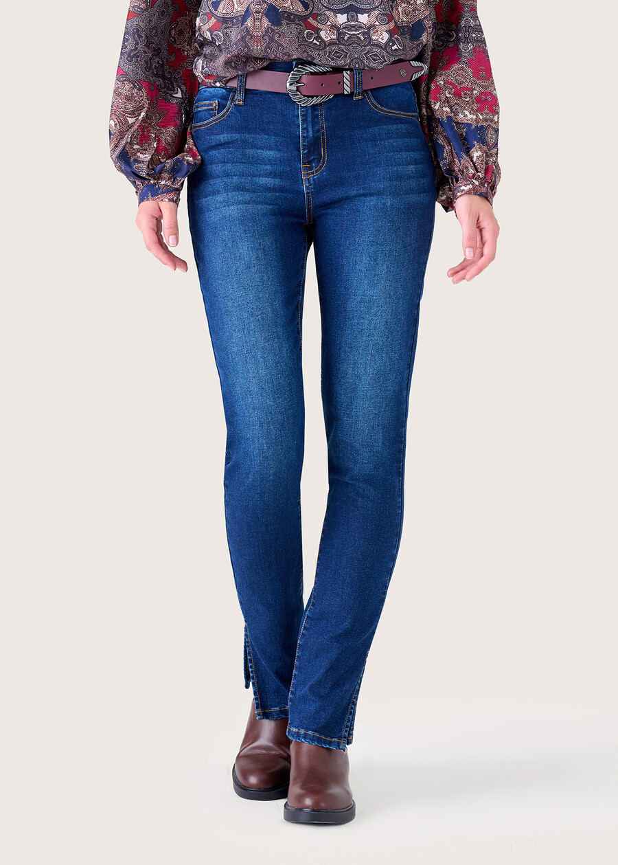 KateJ cotton denim trousers DENIM Woman , image number 2