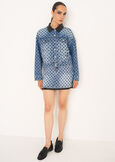 Minigonna Greta denim pois DENIM MEDIUM DENIM Donna immagine n. 1