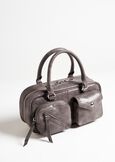 Bayla faux nubuck duffle bag NERO BLACKGRIGIO CENERE Woman image number 1