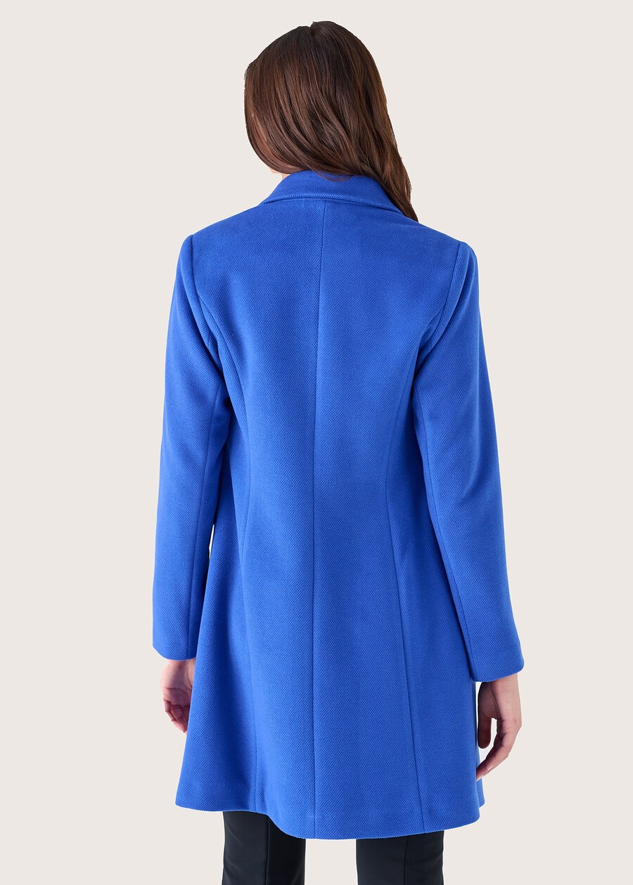 Cappotto Clotilde in panno VIOLA FRESIAELETR Donna , immagine n. 5