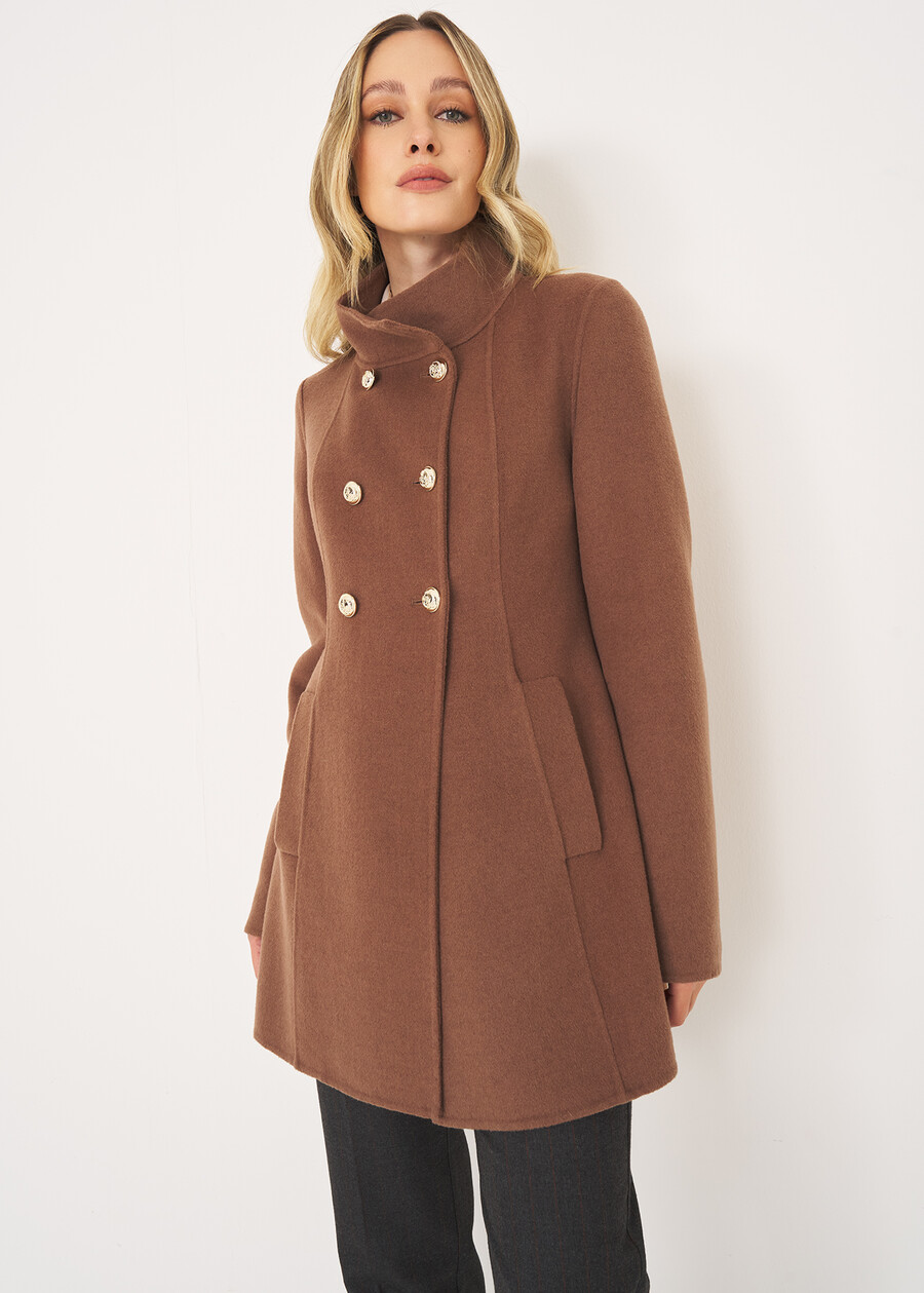 Cappotto Elisir-C ibrido MARRONE TERRA Donna , immagine n. 2