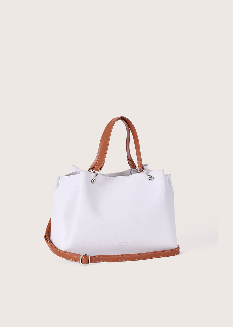 Borsa Ballia in ecopelle BIANCOBLUE OLTREMARE  Donna , immagine n. 2