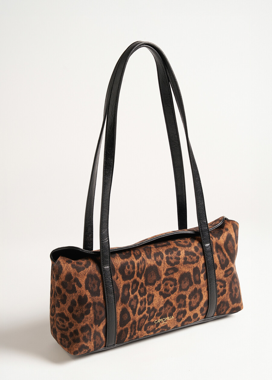 Bauletto Bonny animalier MARRONE CARAMELLO Donna , immagine n. 1