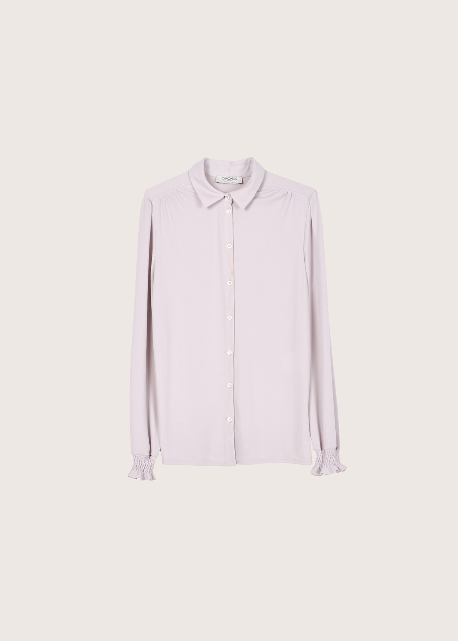 Camicia Calliope in jersey VIOLA FRESIAGRIGIO CLOUD Donna , immagine n. 4