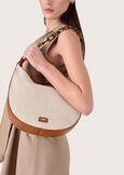 Borsa a sacca big in canvas Betani BEIGENERO Donna immagine n. 1