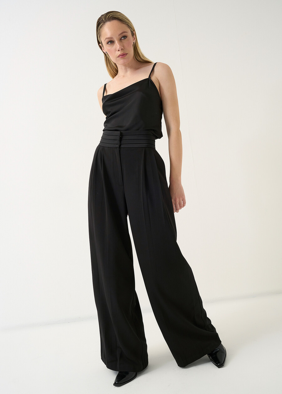 Penny high-waist tailored trousers NERO Woman , image number 2