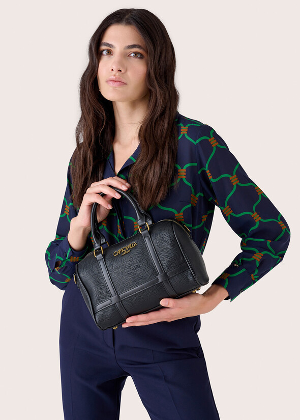 Bauletto Brera in ecopelle NERO BLACK Donna null