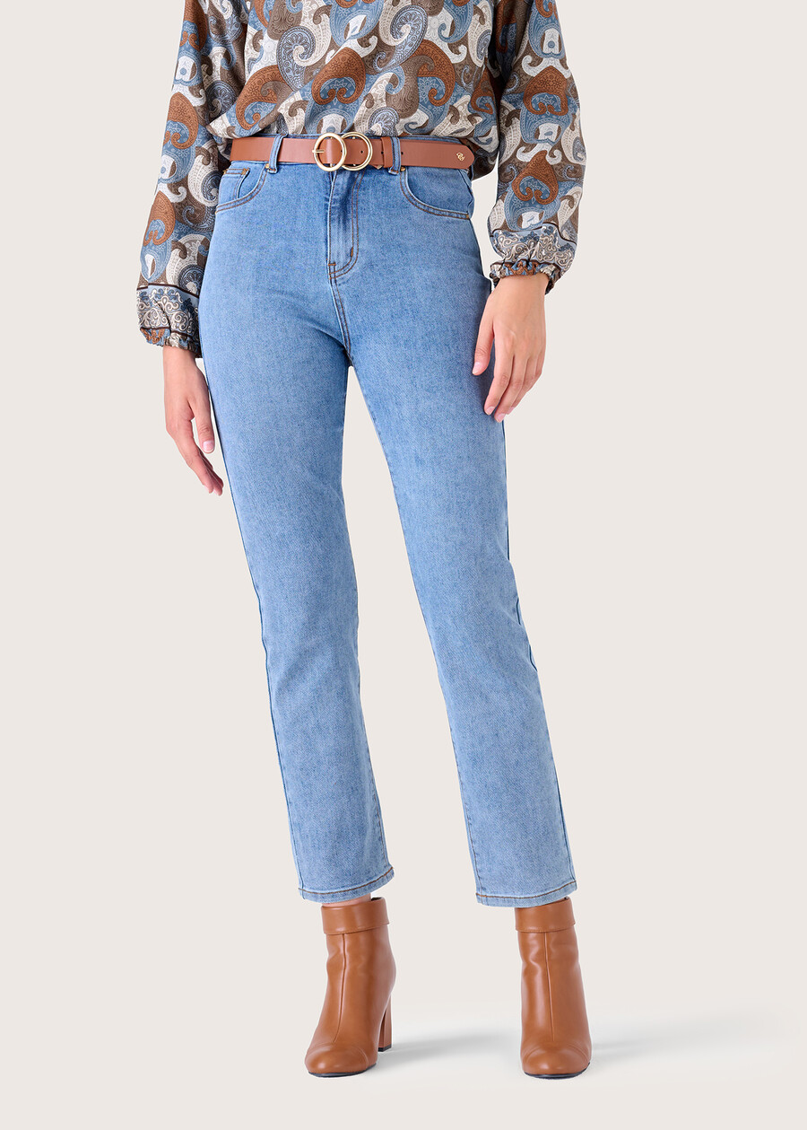 Pantalone Kate in denim di cotone DENIM Donna , immagine n. 2