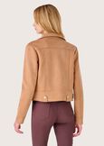 Gary short jacket BEIGE CAMMELLOBLU SURF Woman image number 3