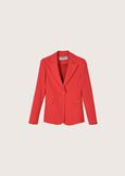 Giselle cady blazer BLUE OLTREMARE ROSSO TULIPANO Woman image number 5