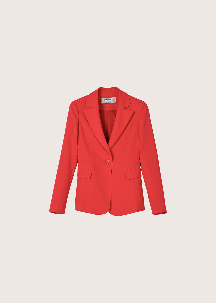 Giselle cady blazer BLUE OLTREMARE ROSSO TULIPANO Woman , image number 5
