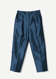Peter elegant high-waisted trousers BLU LAGUNA Woman image number 7