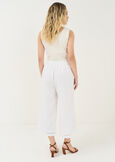 Pinocchietto Polly ricamato BIANCO WHITE Donna immagine n. 4