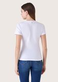 T-shirt Stresa in cotone BIANCO WHITE Donna immagine n. 3