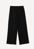 Pantaloni Pablo in maglia con perle NERO BLACK Donna immagine n. 5