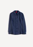 Alessia satin shirt NERO BLACKBEIGE LATTEBLU Woman image number 6