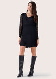 Abito Antigua con pizzo NERO BLACK Donna immagine n. 2