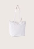 Badia eco-leather shopping bag BIANCO WHITE Woman image number 1