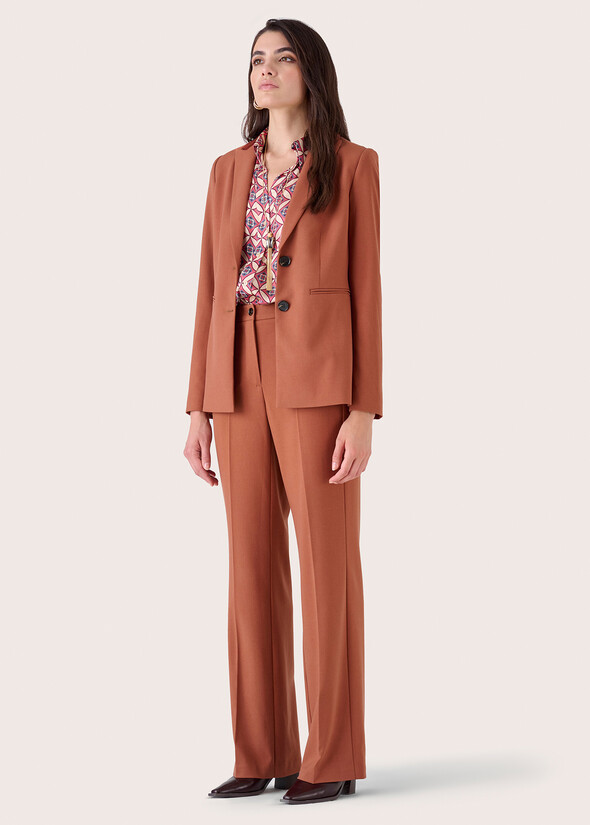 Pantalone Giorgia MARRONE Donna null