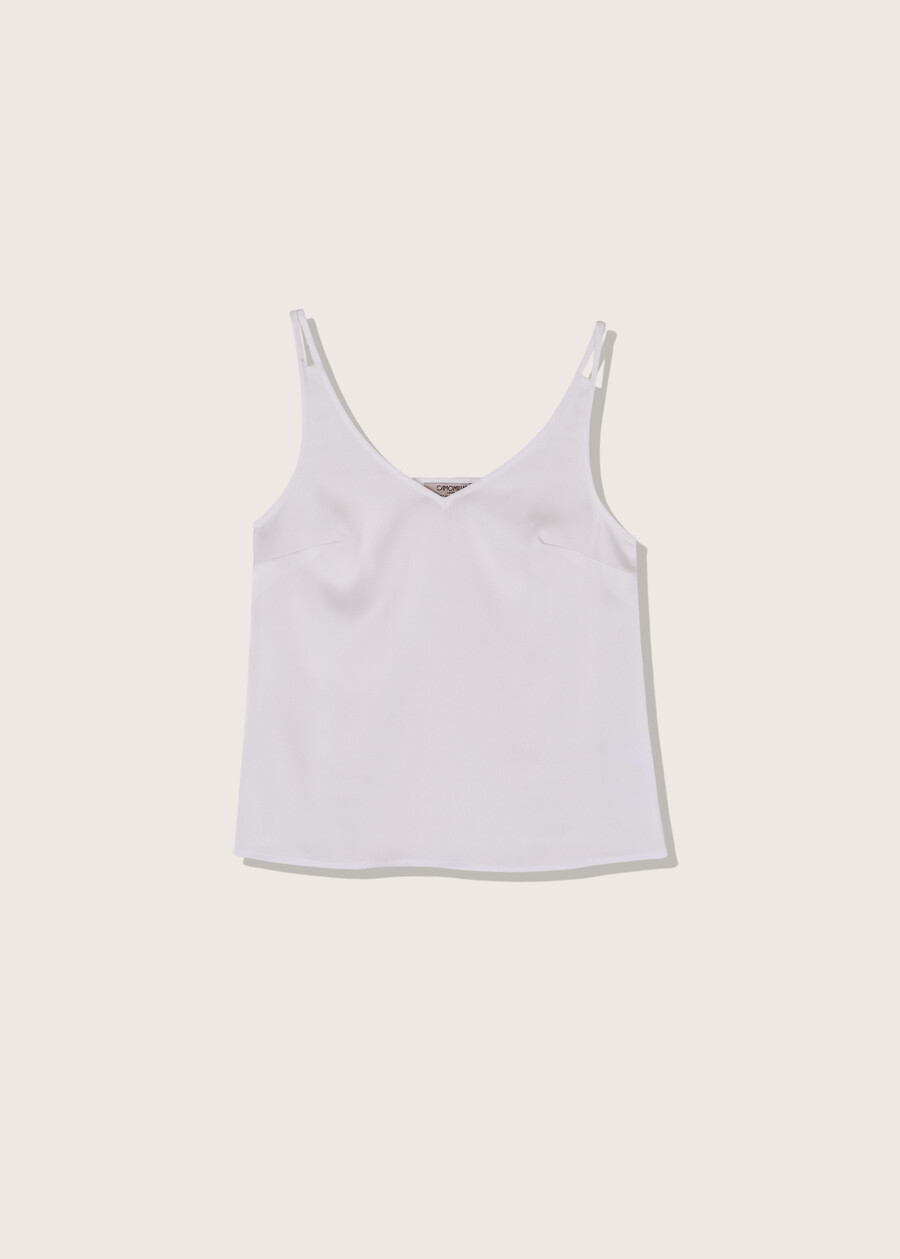 Timoty crepe top BIANCOBLU MARINA Woman , image number 4