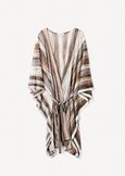 Mantella Milena lurex donna BIANCO BURRO Donna immagine n. 4