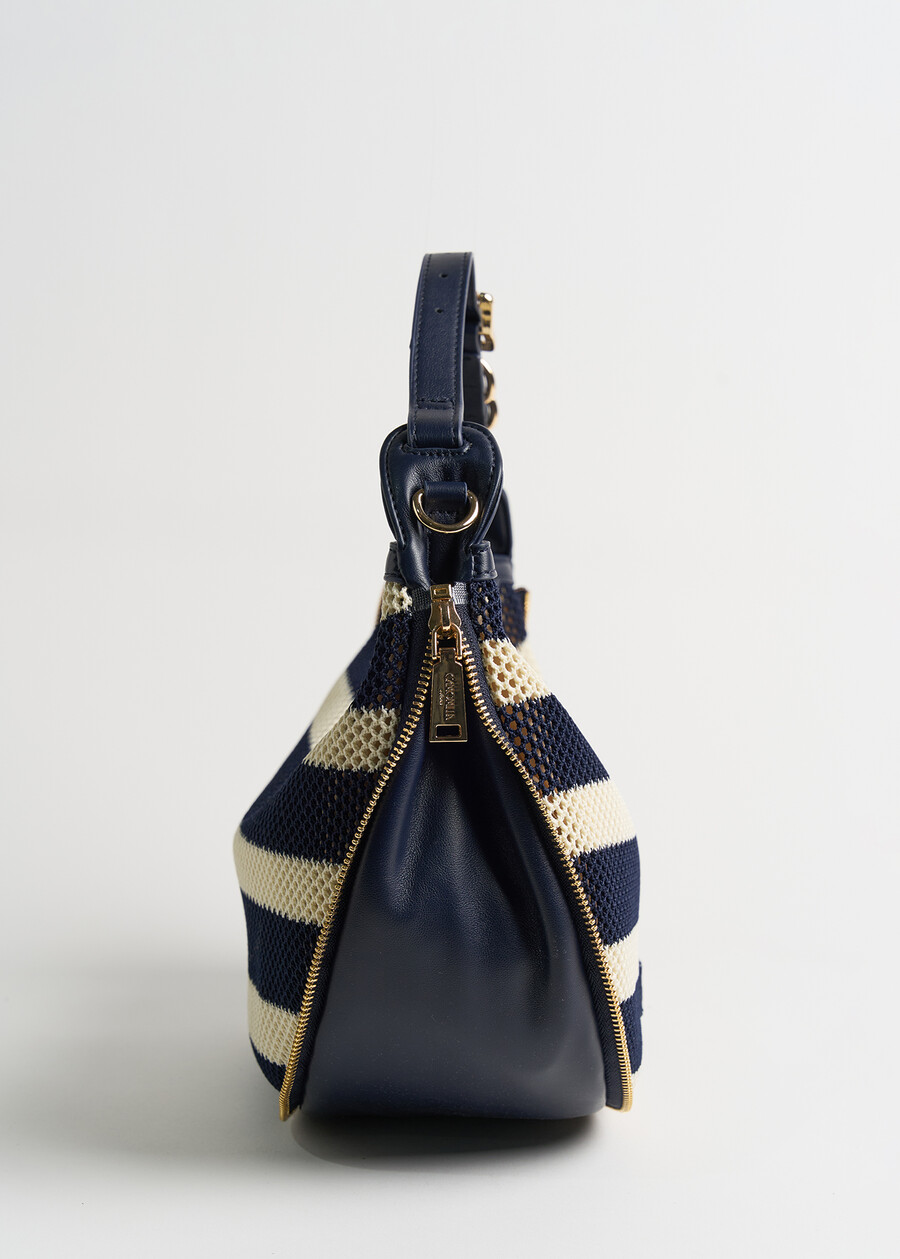 Borsa Belinda sacca a righe BLU BLUE Donna , immagine n. 4