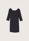 Abito Adriana in cady NERO BLACK Donna immagine n. 5