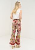 Picky patterned capri pants FUFOF Woman image number 4
