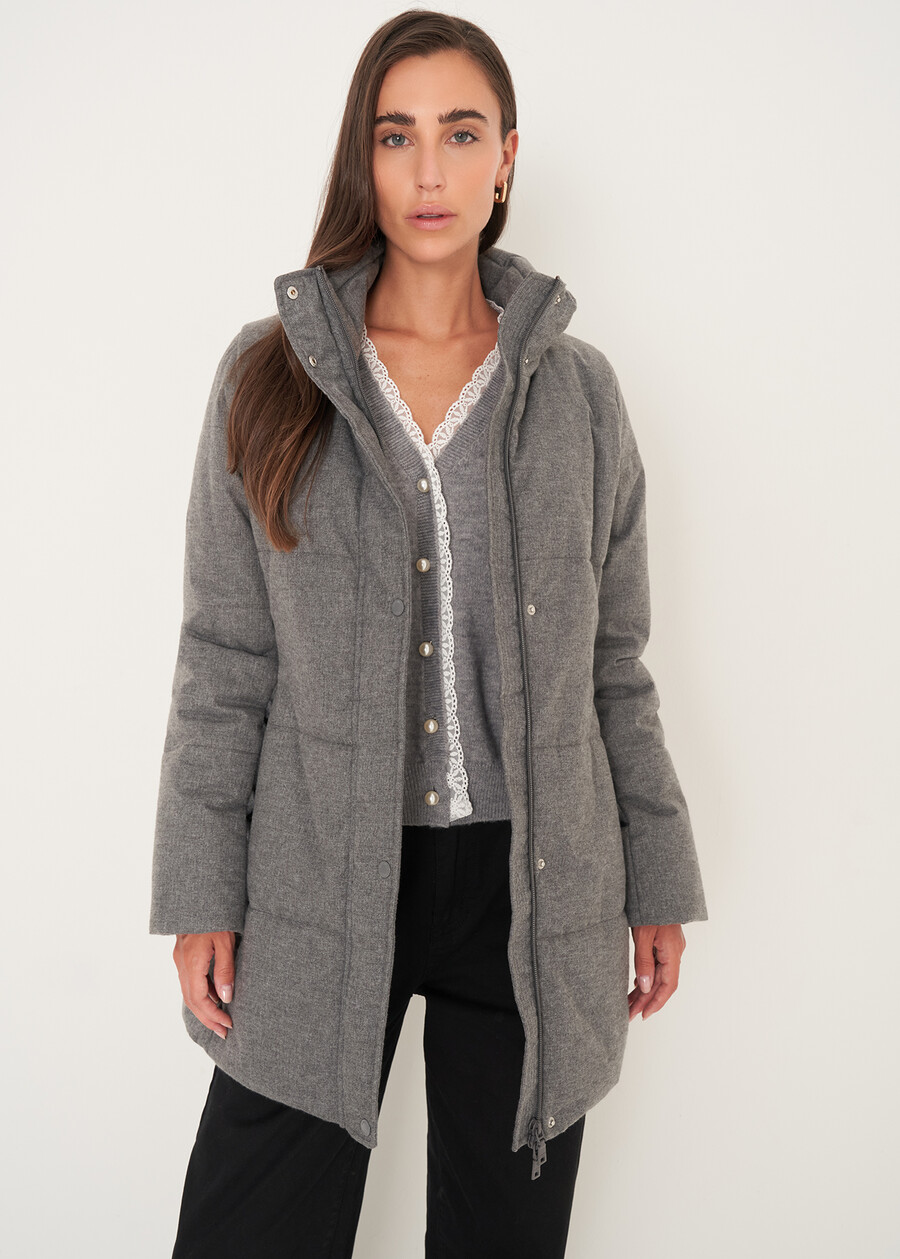 Piumino Peggy con collo alto GRIGIO Donna , immagine n. 2