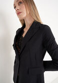 Gianna single-breasted blazer BLUBIANCO WHITEMARRONENERO BLACK Woman image number 2