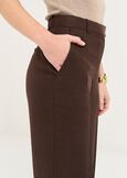 Paky wide-leg tailored trousers MARRONE Woman image number 5
