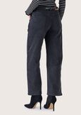 Pantalone Darla in denim di cotone GRIGIO DARKGREY Donna immagine n. 5