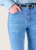 Denny cotton denim trousers DENIM Woman image number 4