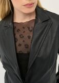Giacca Gecky slim in ecopelle NERO Donna immagine n. 2