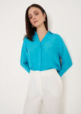 Campbell silk and viscose shirt BLUBEIGE LATTEBLUE TURCHESEVIOLA MULBERRY Woman image number 3