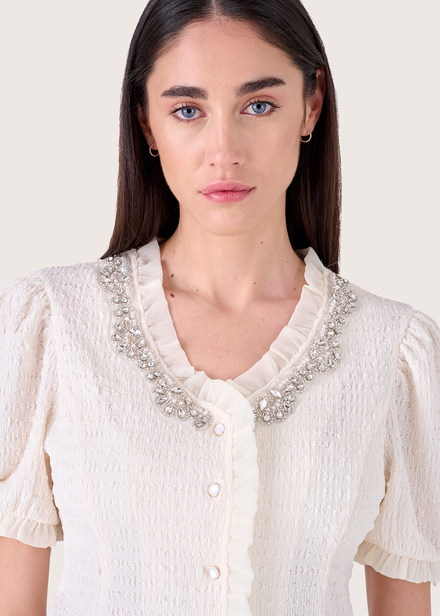 Coprispalle Cody con cristalli BEIG NAVAJO Donna , immagine n. 2