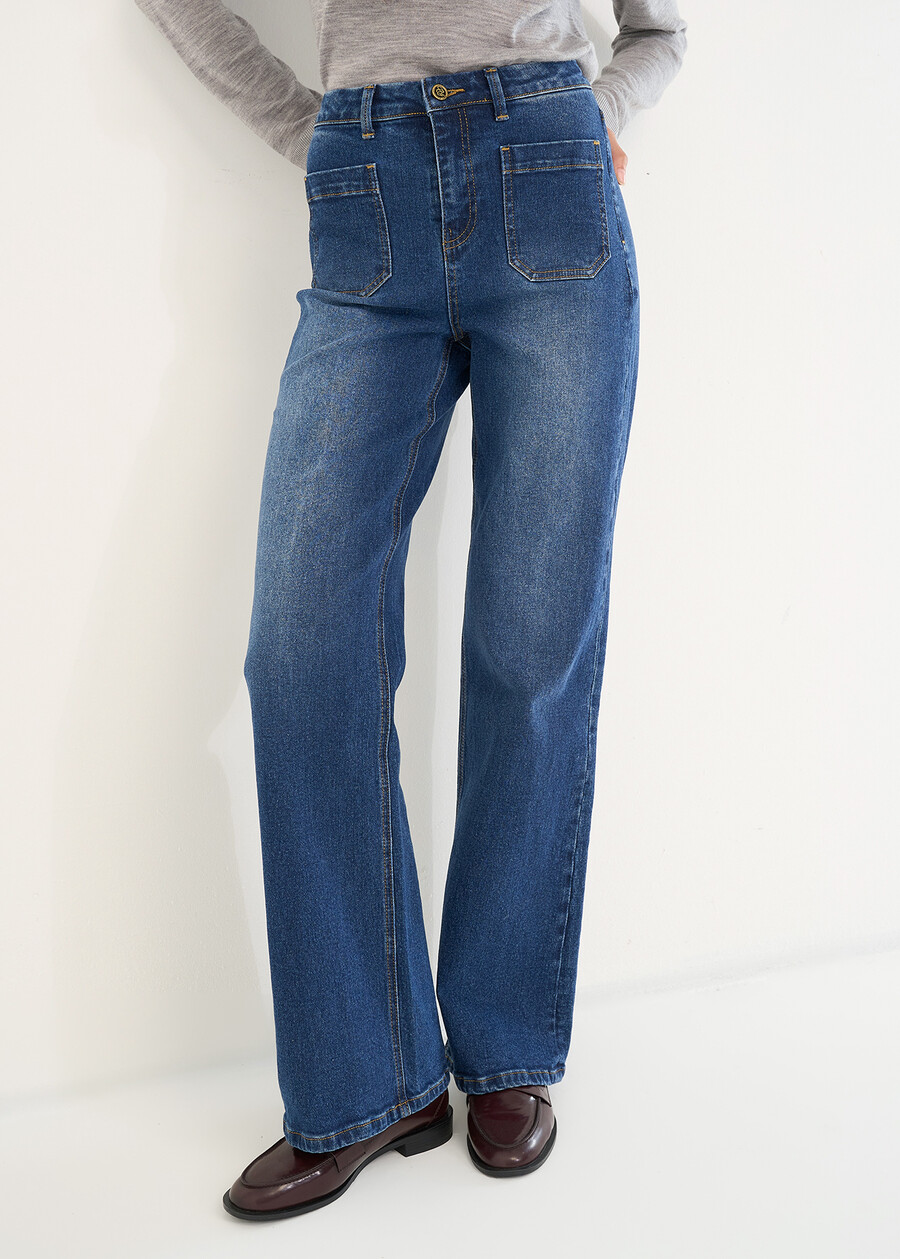 Jeans Dennis con dettagli maculati DDENM Donna , immagine n. 2