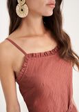 Tendy viscose slip top
 MARRONEBLU OTTANIO Woman image number 2