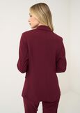 Blazer Giselle monopetto slim ROSSO BORDEAUXVERDE GARDENMARRONE Donna immagine n. 3